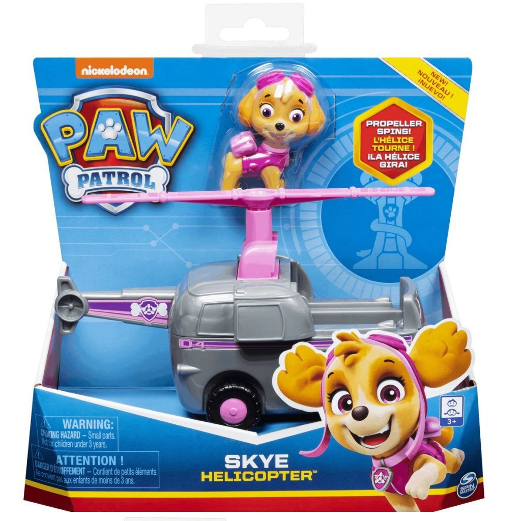 Paw Patrol Skye z vozilom