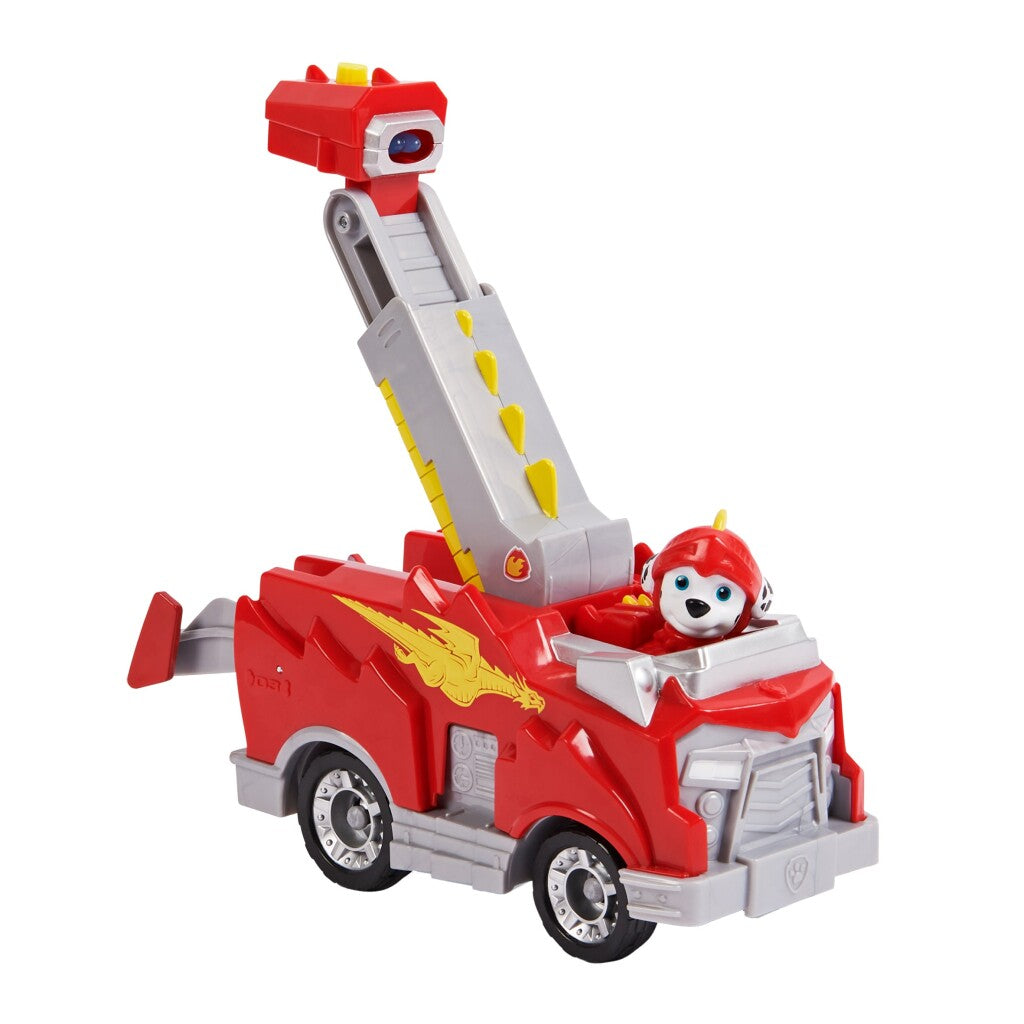 Paw Patrol Rescue Knights Marshall + Deluxe vozilo