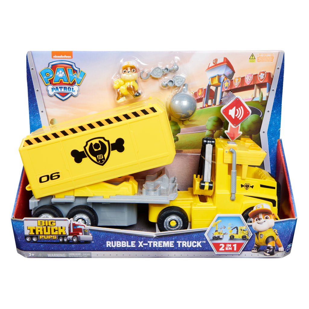 Paw Patrol Rubbles Mega Truck + Sound