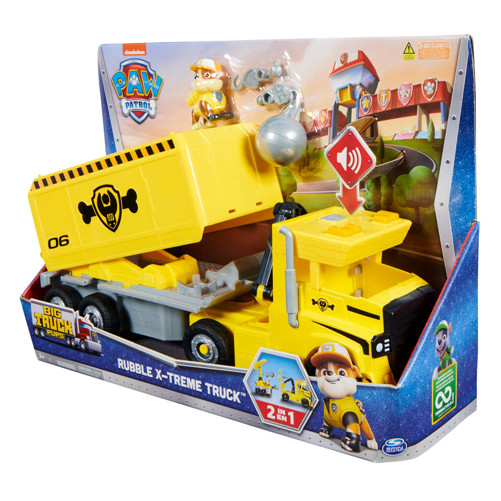 Paw Patrol Rubbles Mega Truck + Sound