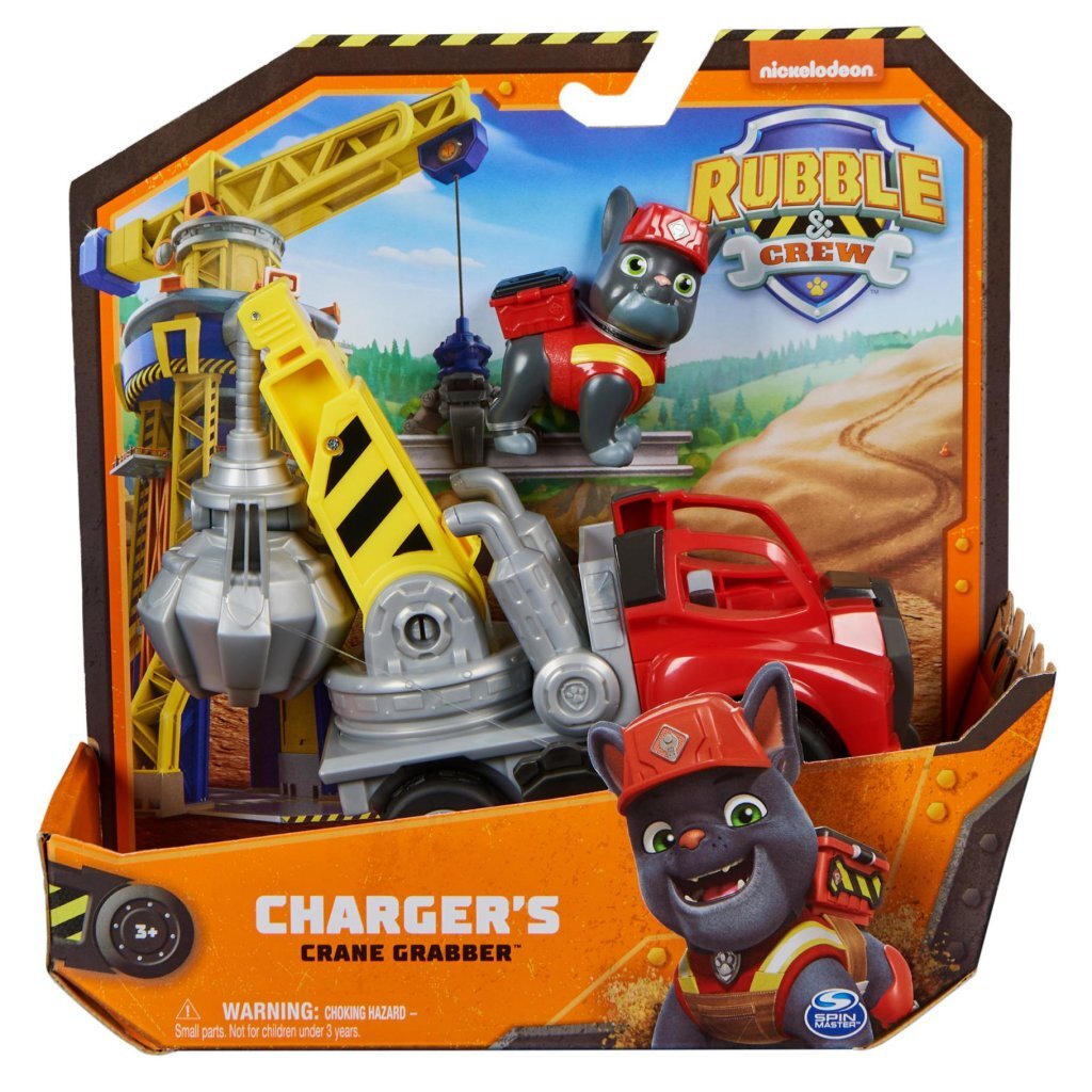 Paw patrol rubble crew vehicle charger