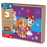 Paw Patrol 3in1 trepuslespill i boks 3x24 stykker