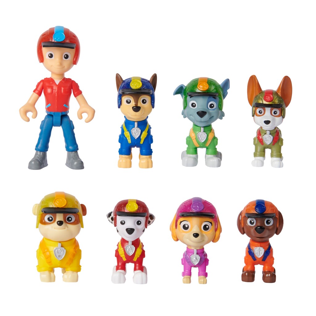 PAW PATROL PUBIERTA JURGLE FIGURAS 8 Piece