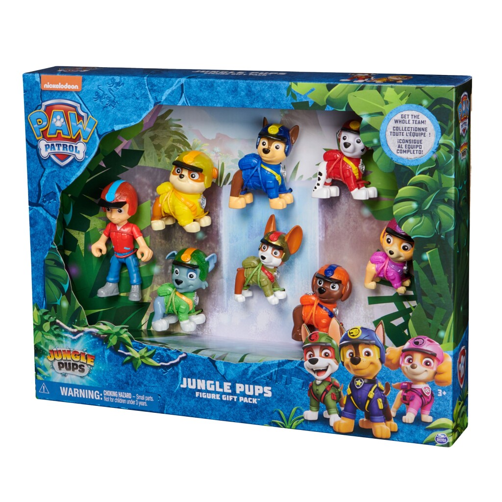 PAW Patrol Jungle Szczenięta Figury 8-częściowe