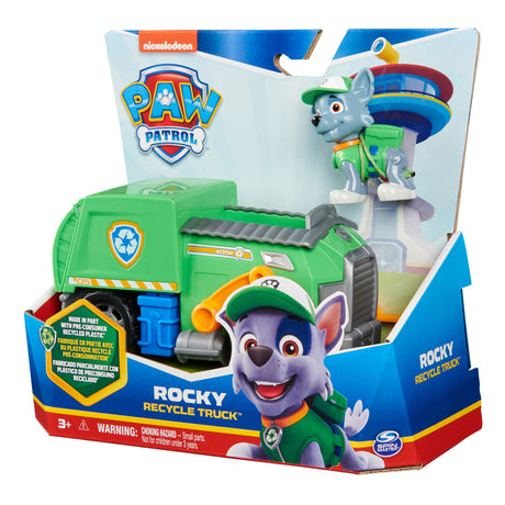 Paw patrol rocky vuilniswagen