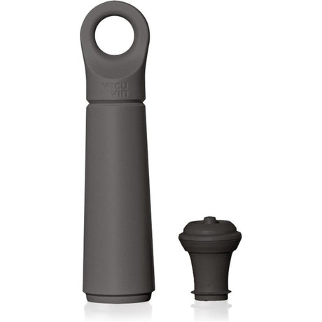 Vacuvin wine saver loop + stopper graphite