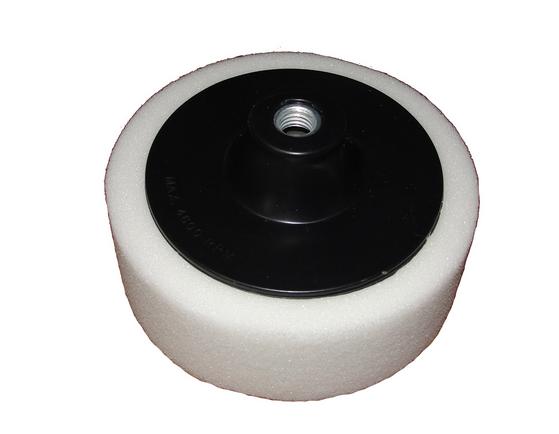 Silver schijf 150mm witte polijstspons m14 …