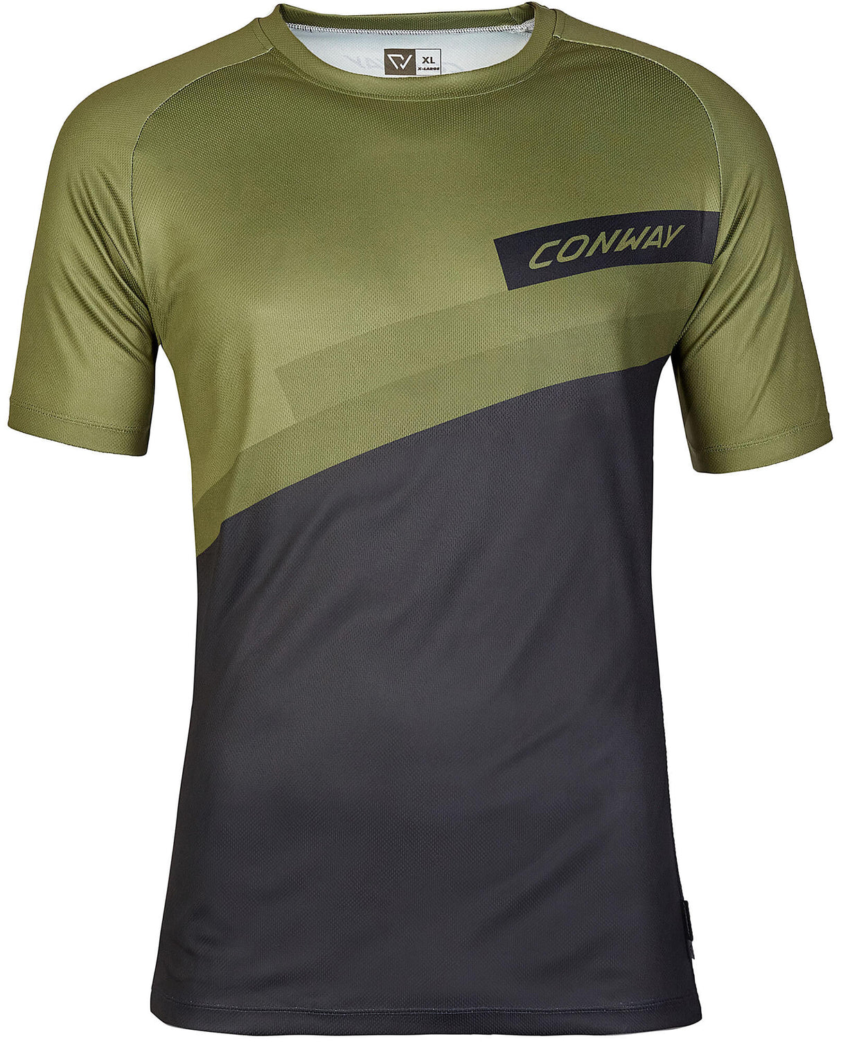 Conway shirt met korte mouwen ride tee ss jersey ride tee ss xxl moss black