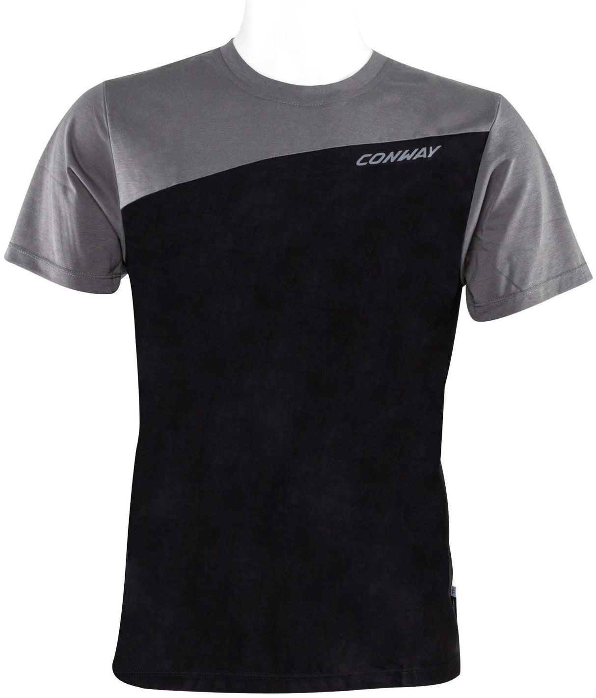 Conway shirt met korte mouwen active tee ss jersey active tee ss xs grey black