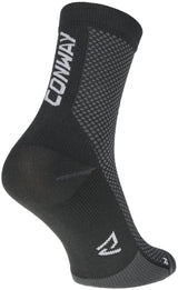 Conway sokken ride socks high cut sock ride high cut 44-47 grey