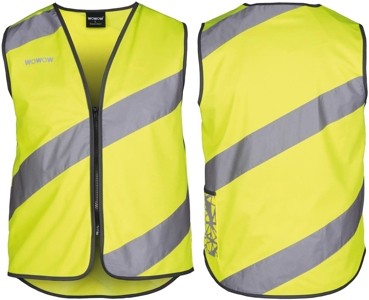 Wowow vest roadie reflex vest roadie xl yellow