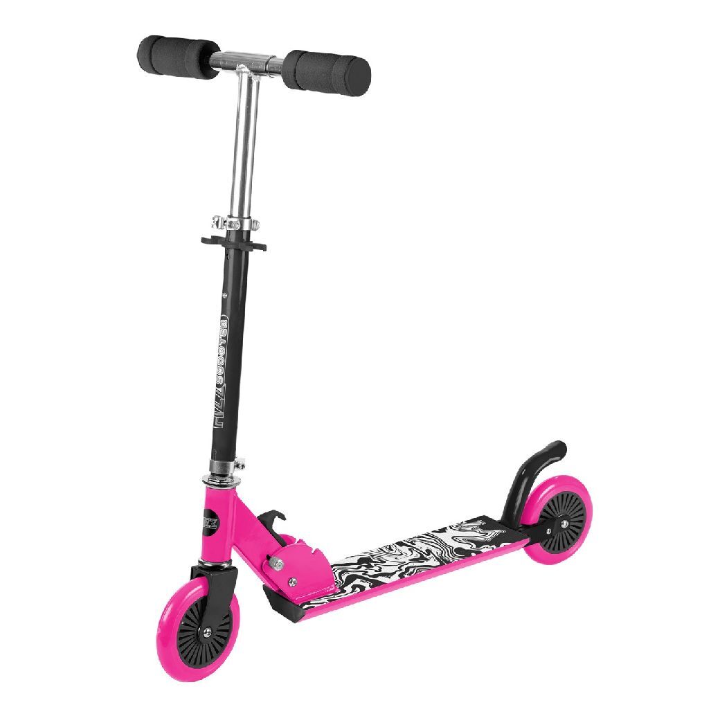 Straßensurfen Surfen Surfen Fizz Booster Scooter Pink Black