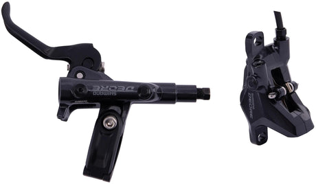 Shimano schijfrem deore br-m6100 und bl-m6100 disc brake shim.deore fr.1000mm met.pads g04s