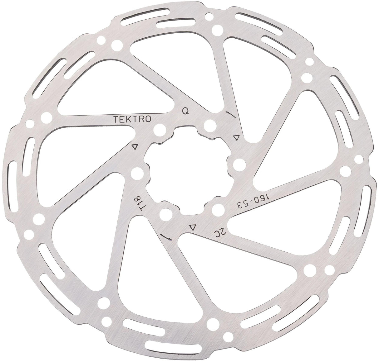 Tektro bremsscheibe tr53 brake rotors tr160-53 6-hole 1.8 mm