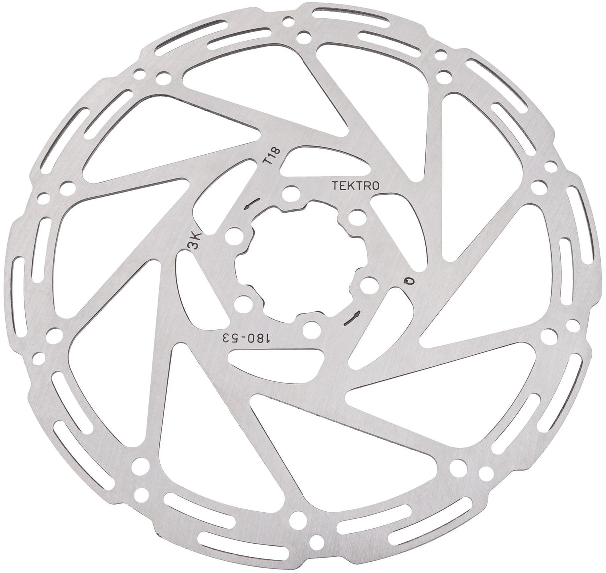 Tektro bremsscheibe tr53 brake rotors tr180-53 6-hole 1.8 mm