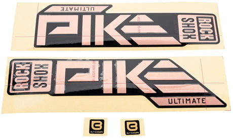 Rockshox dekor set decal set rs copper foil pike ult 27 29 matt-copp.