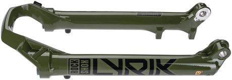 Rockshox tauchrohr sliders rs 27,5 15 x 110 boost f.lyrik green