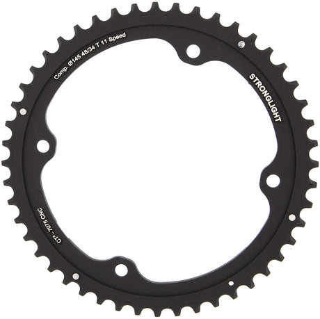 Stronglight kettingblad ct2 chain ring strongl. ct2 48t outer cer.-tefl.coat.