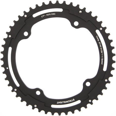 Stronglight kettingblad ct2 chain ring strongl. ct2 51t outer cer.-tefl.coat.