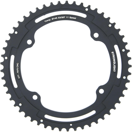 Stronglight kettingblad ct2 chain ring strongl. ct2 53t outer cer.-tefl.coat.