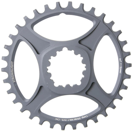 Stronglight kettingblad ht3 chain ring strongl.ht3 34t inner alu black
