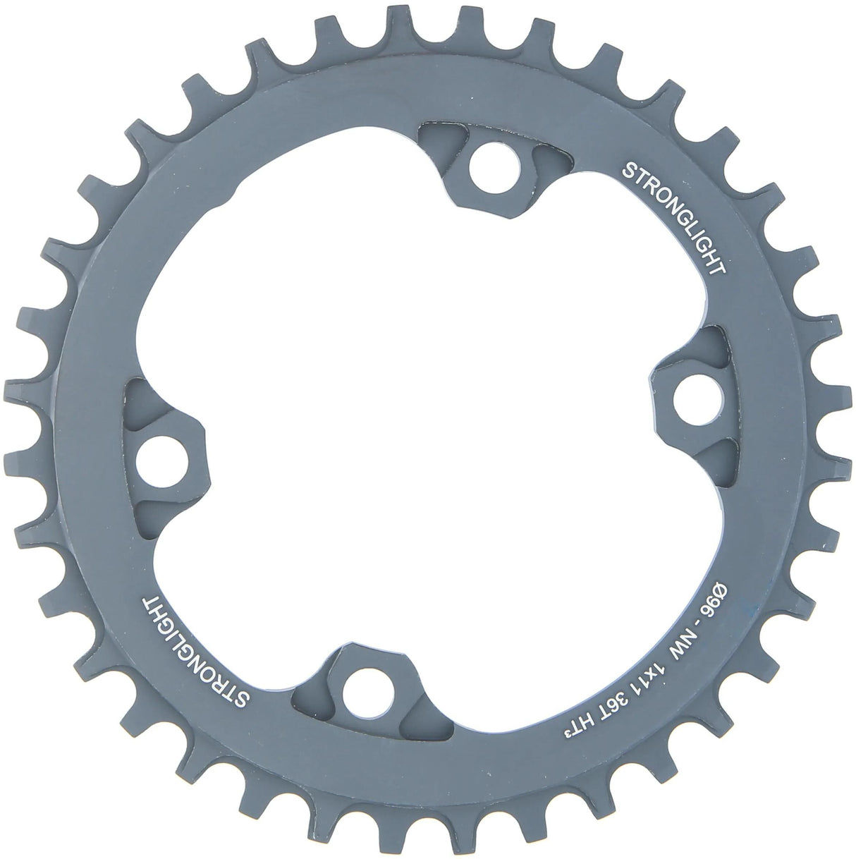 Stronglight kettingblad ht3 chain ring strongl. ht3 36t alu black