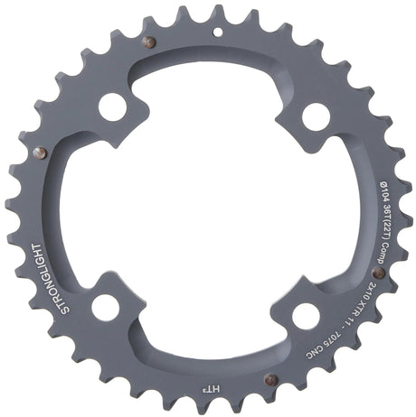 Stronglight kettingblad ht3 chain ring strongl. ht3 36t outer alu black