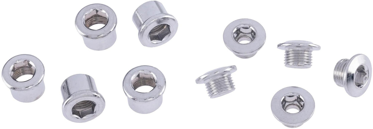 Contec kettenblattschraube c.nut ct chain ring screw c-nut for 2sp cranks 5pcs.