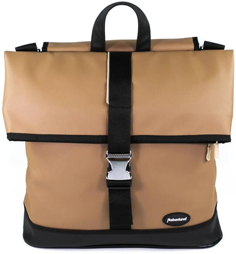Haberland pakaftas melan i single bag melan i beige