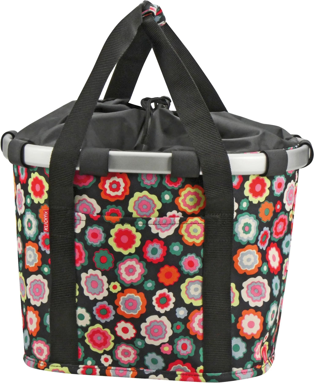 Reisenthel mand bikebasket shop.bag r k bikebasket happy flowers