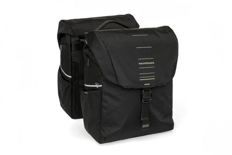 Newlooxs tas new looxs vigo dubbel | zwart groen | mik 2.0 | 40l