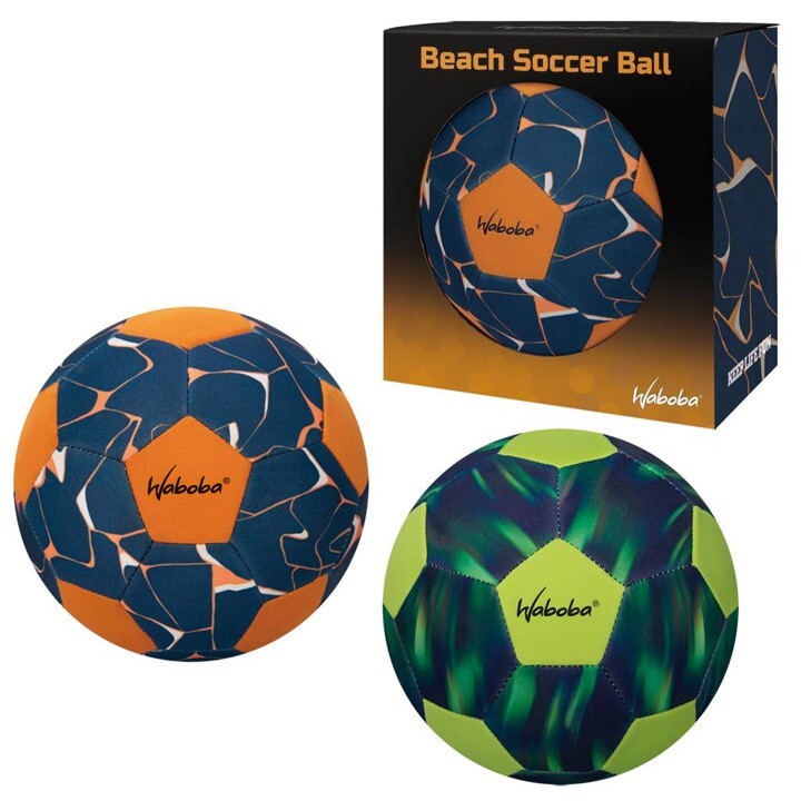 Waboba Waboba Neoprene Beach Football tamaño 5 verde naranja