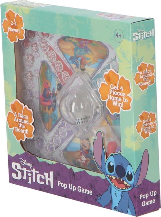 Jonotoys Stitch Pop -up -Spiel nicht verärgert zu sein