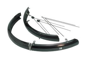 Eurofender set fenders 26 inch 58 PVC Black Eurofender