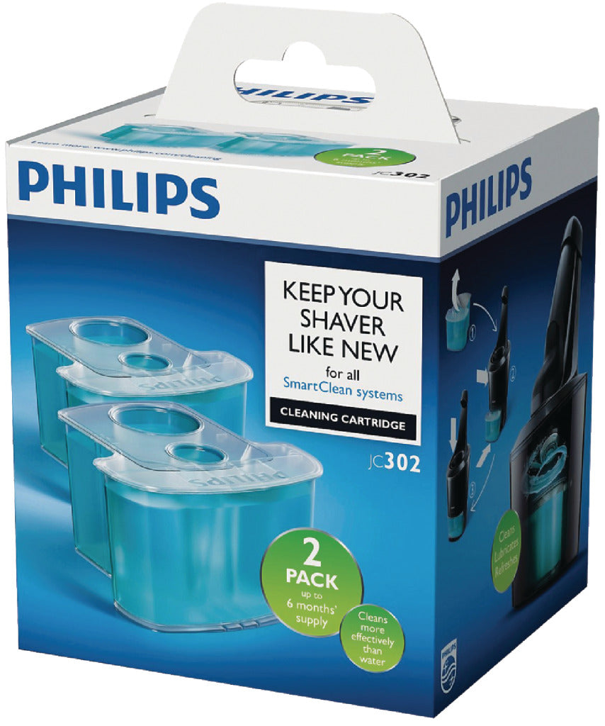 Philips jc302 50 smartclean schoonmaakcartridge 2-pack