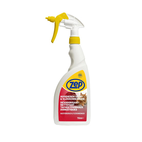 Zep huisdieren geur- en vlekkenreiniger 750 ml - urine, vlek en geur