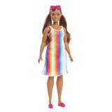 Barbie liebt das Ozean Pop Regenbogenkleid