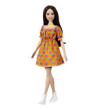 Mattel fashionistas sort hvid kjole