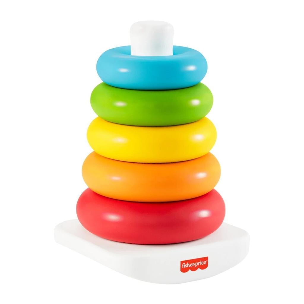 Pyramide de bague de couleur Fisher-Price (écologique)