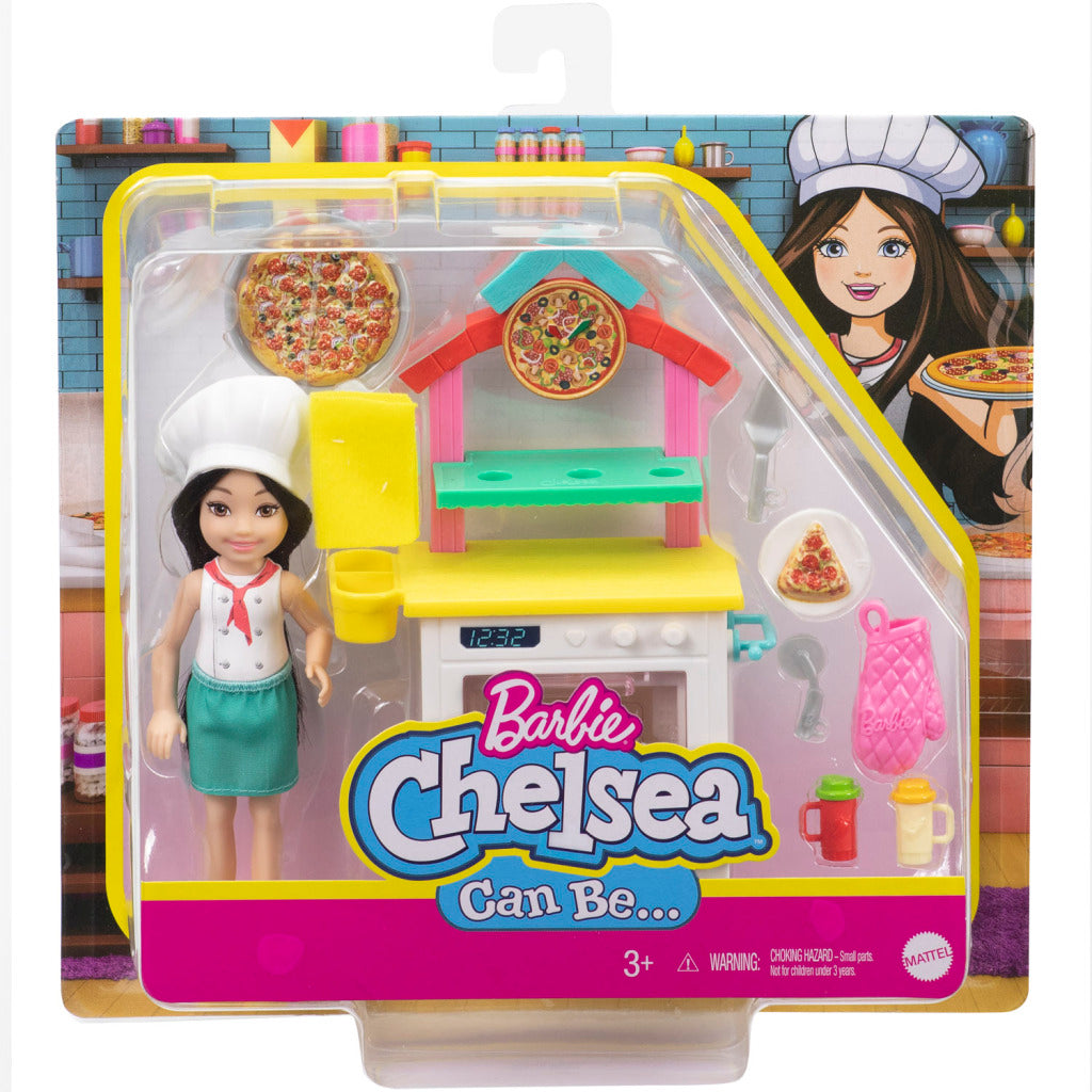 Barbie Chelsea může být pizzabakker Speelset