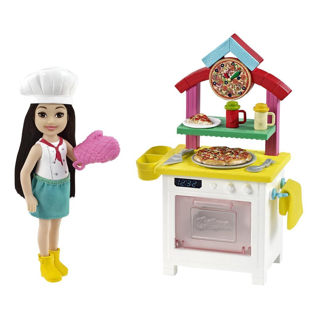 Barbie Chelsea může být pizzabakker Speelset