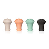Vacuvin vacuum wine stoppers colored loop 4-delig