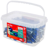 Ako producten ringisolator 2 color zwart blauw edx 125st