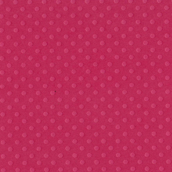 Bazzill • dot swiss 30,5x30,5cm plum pudding