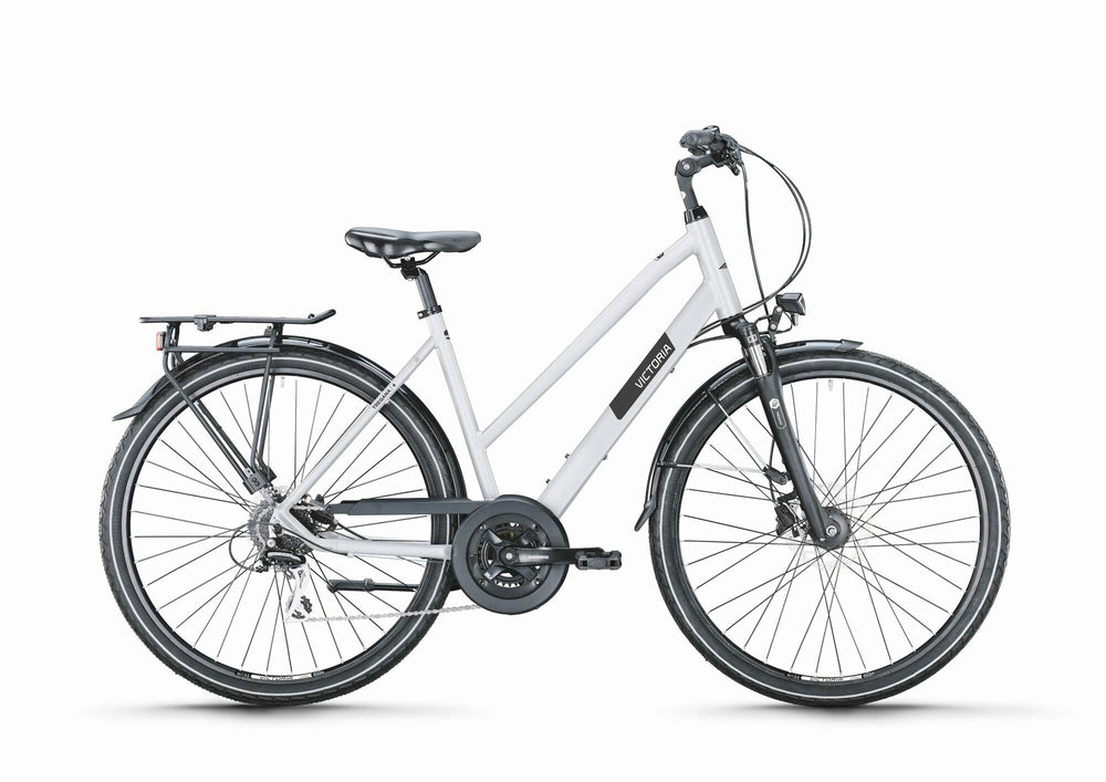 Victoria trekkingfiets treqana 4 mod. 24 bike vict.treqana 4 28 51 trap. 24sp magic white