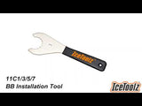 Trapassleutel IceToolz 11C1 voor Hollowtech 2 16T