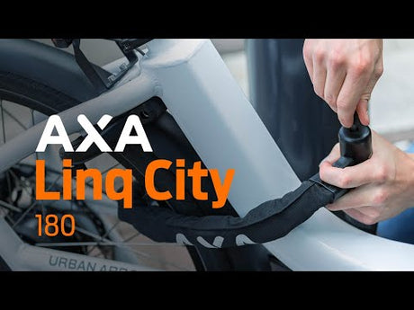 Slotketting AXA Linq City 180Cm Zwart