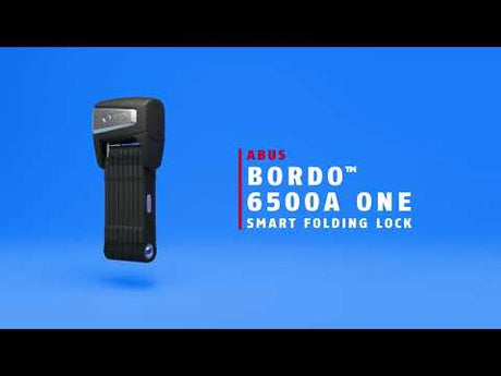 Abus Vouwslot Bordo Smart X 6500A 110 SH Zwart