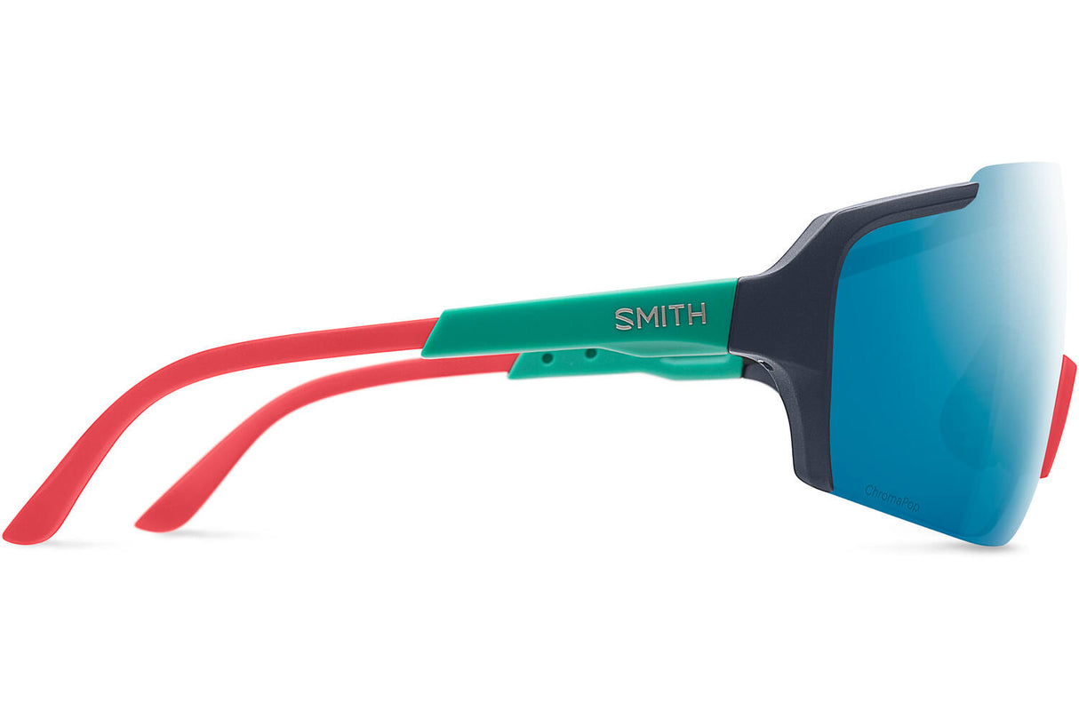 Smith Flywheel Glasses opaco Matte Deep Ink Chroma Blue Specchio