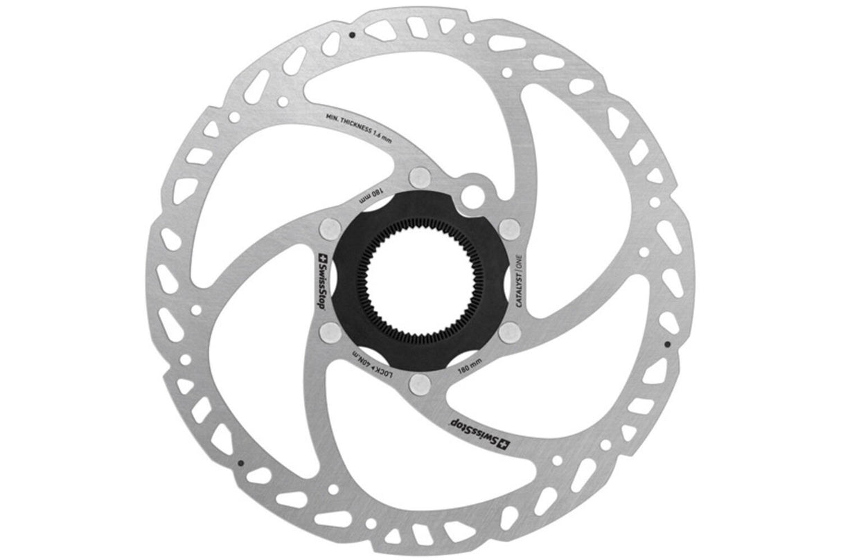 Swissstop - Brems discatoryst engem Zentrum vun 180mm